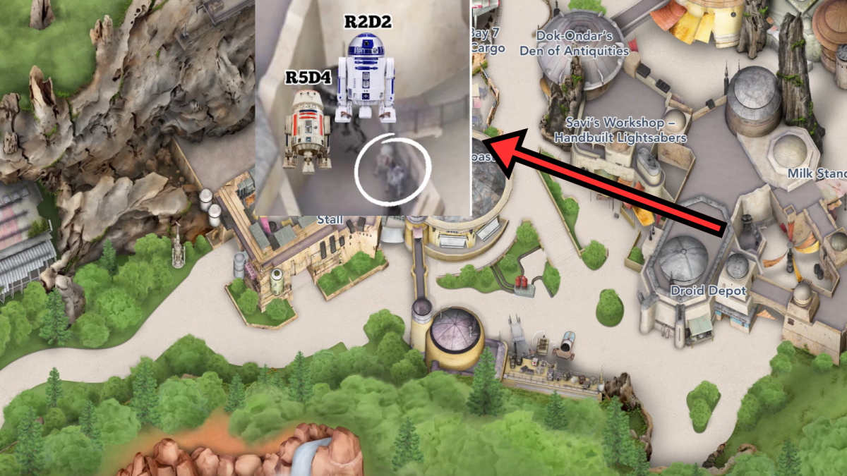 You Have to See These 7 Hidden Characters on the Disneyland Map ...
