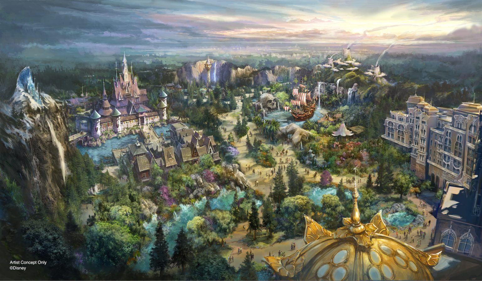 INSIDE the New $2 Billion Disney Expansion to Add Frozen, Tangled ...