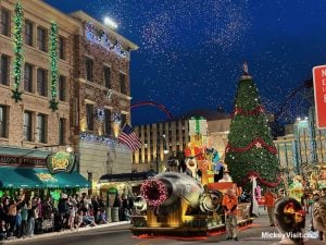 Universal Orlando Christmas Parade