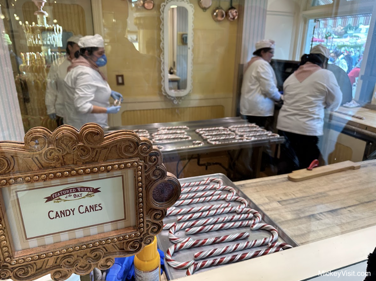 Disneyland Candy Canes hand pulled