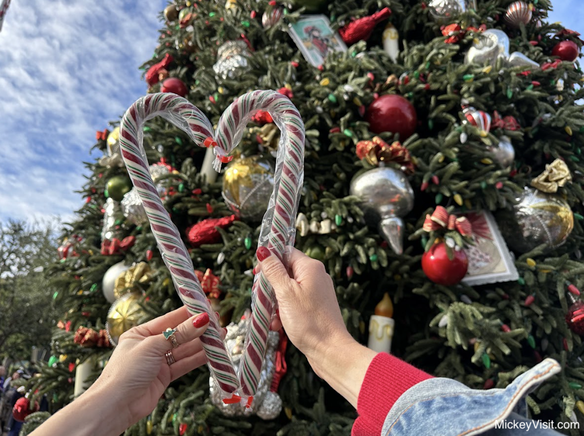 Disneyland candy canes locations