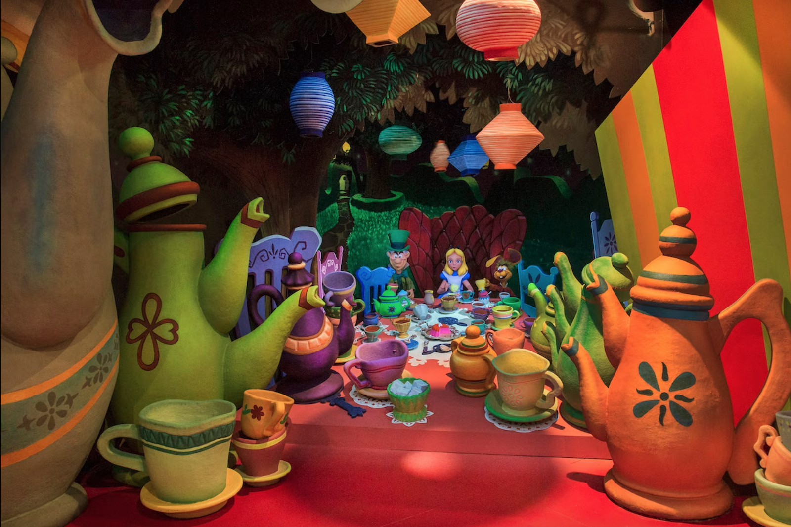 scariest Disneyland rides alternatives Mad Tea Party 