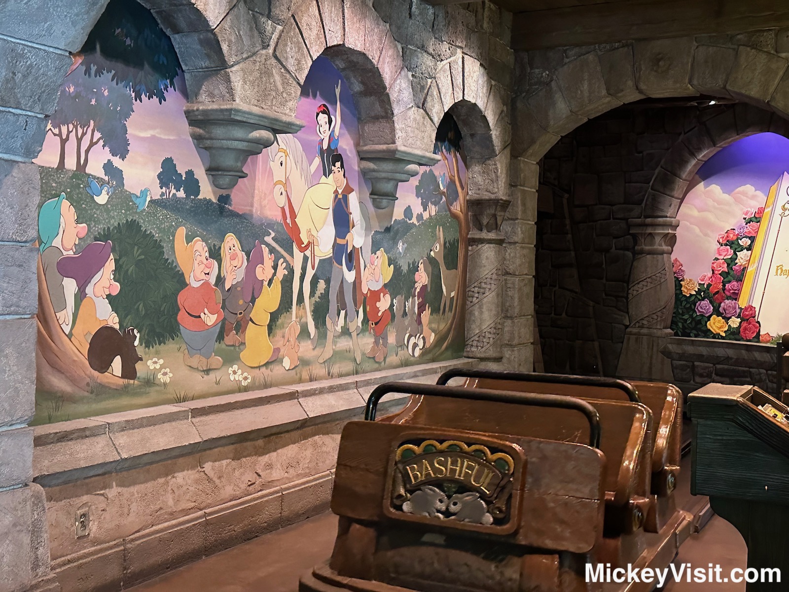 scariest Disneyland rides Snow White