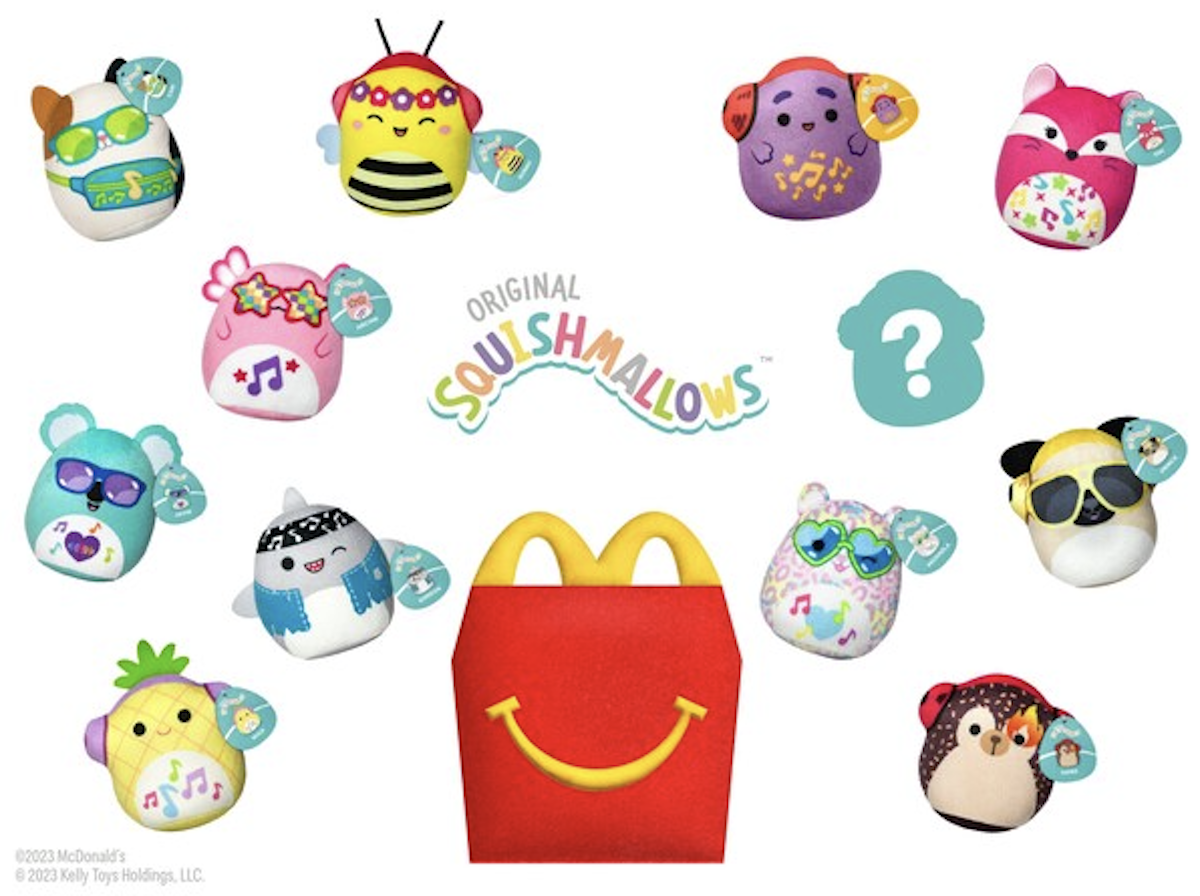 Squishmallows Happy Meal character list