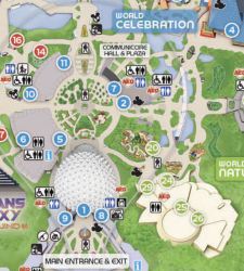 2026 EPCOT Map of Disney World (Printable PDF & Details)