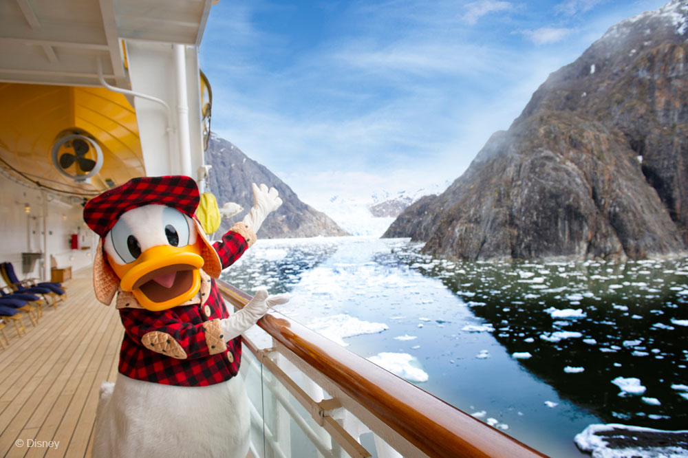 Alaskan Cruise Donald Duck 