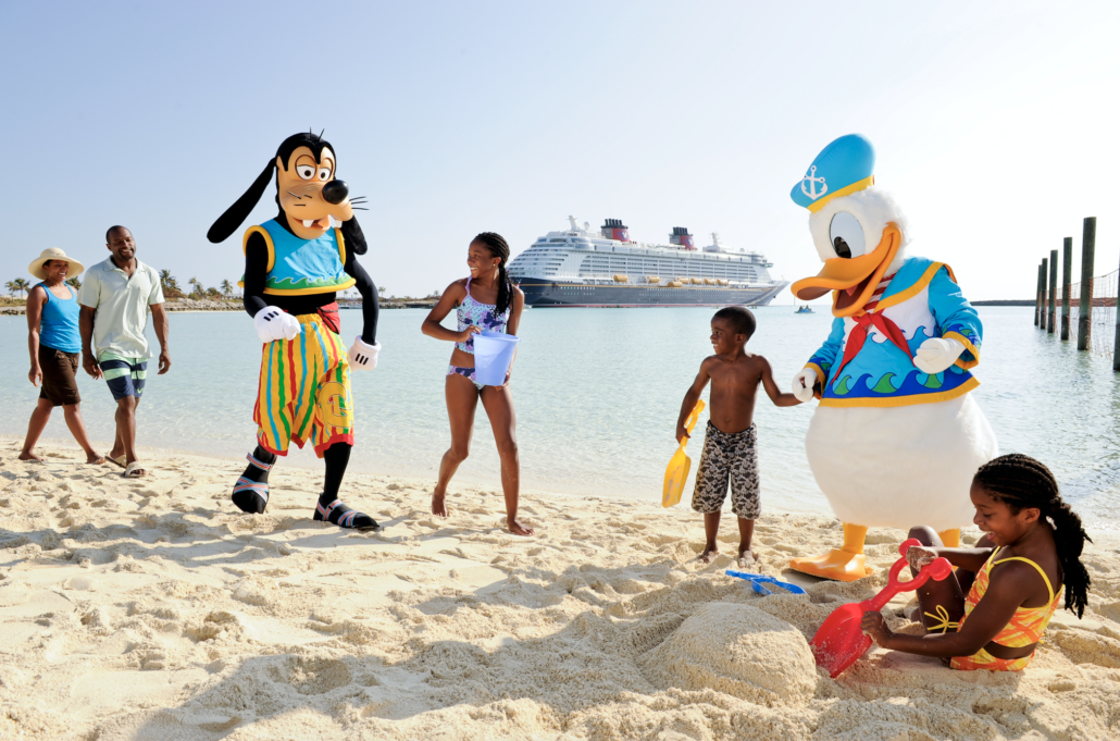 Disney Cruise Line Castaway Cay characters