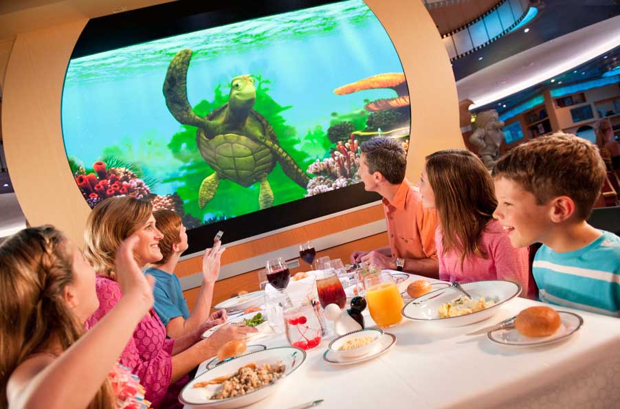 Disney Cruise Line dining