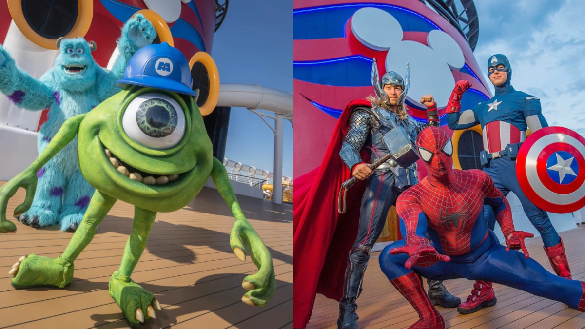 Disney Cruise Line - Pixar Day at Sea and Marvel Day at Sea