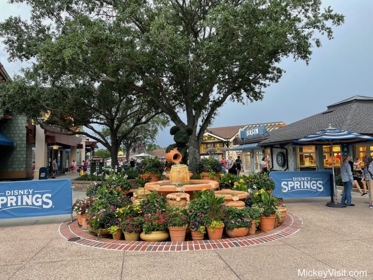 Disney Springs Map at Walt Disney World Resort (Printable PDF)