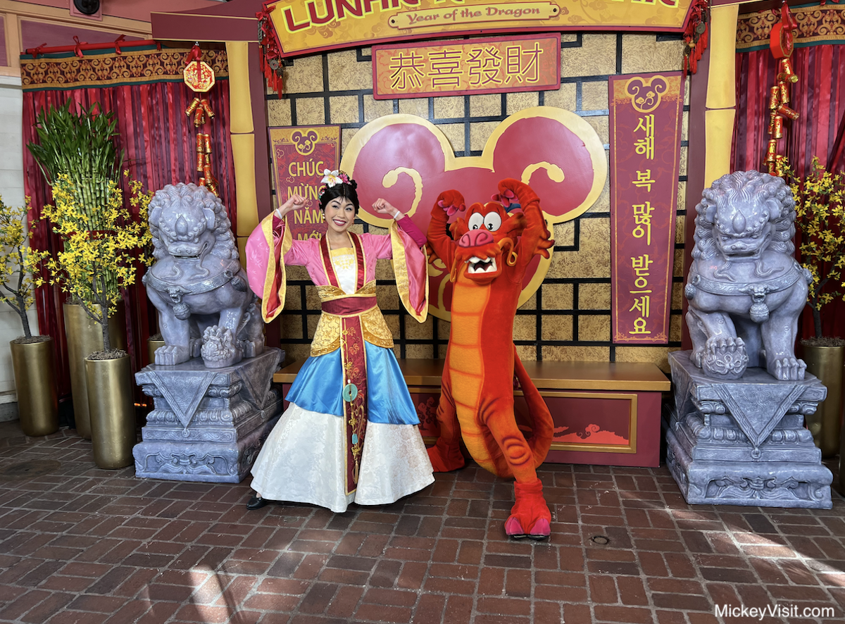 Disneyland Lunar New Year rare characters