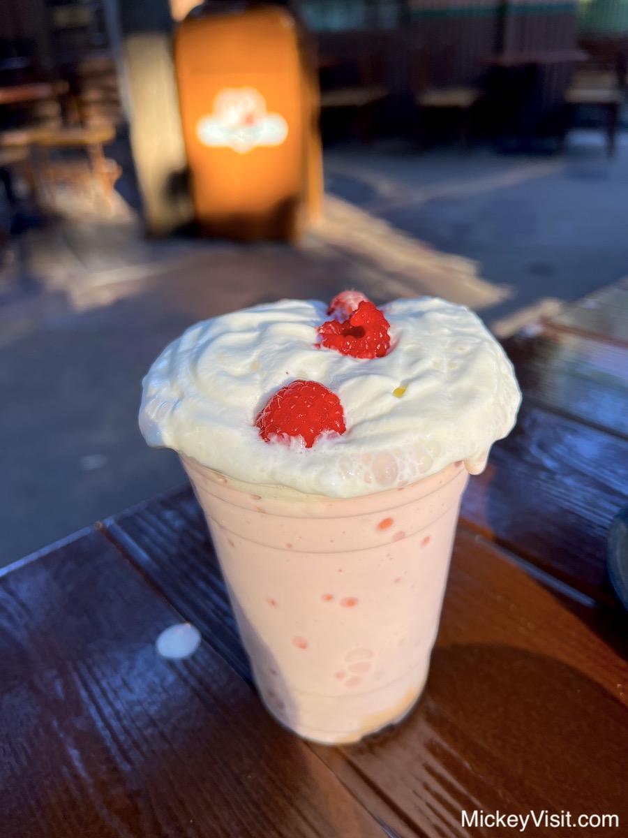 Disneyland new foods review milkshake