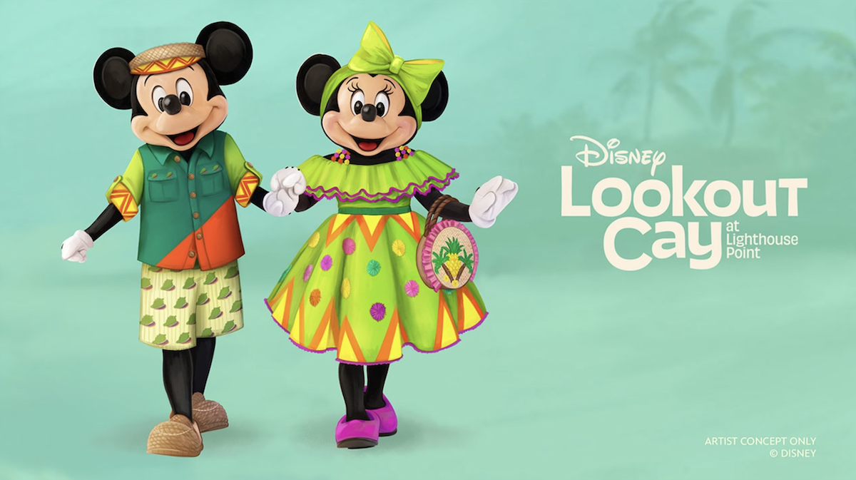 Mickey and Minnie Lighthouse Point outfits