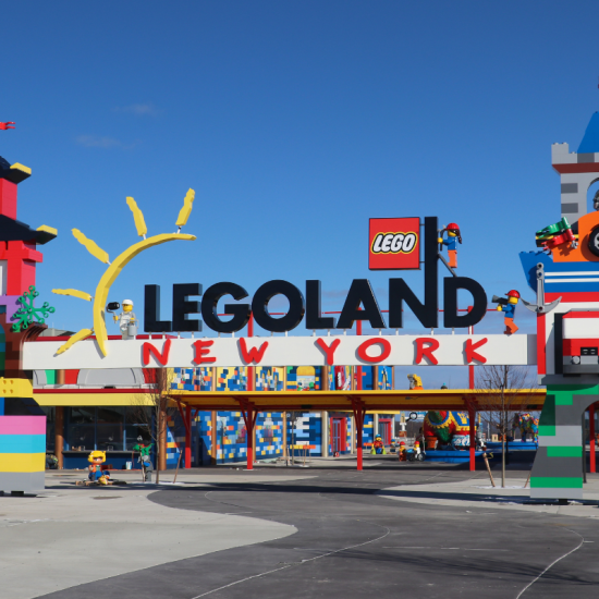 Legoland New York sign