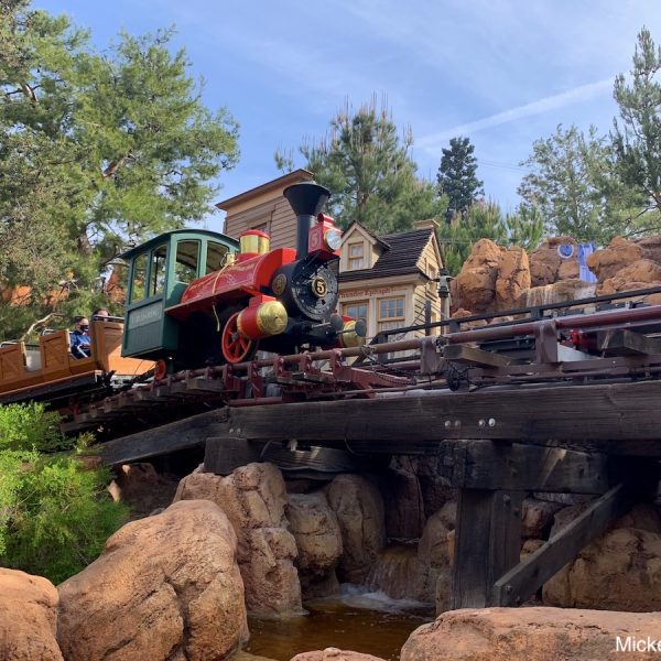 San Diego to Disneyland train