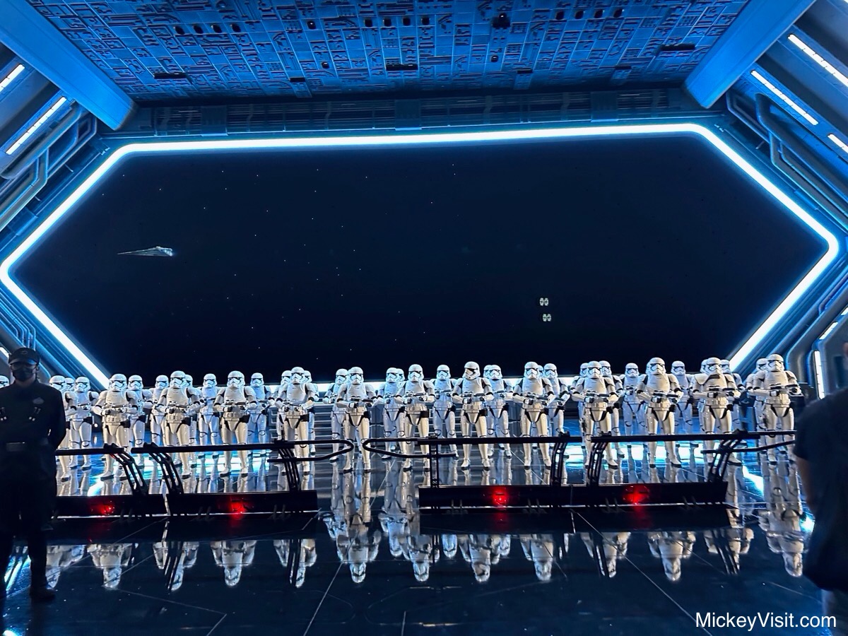 Star Wars Rides Disneyland Rise Storm Troopers