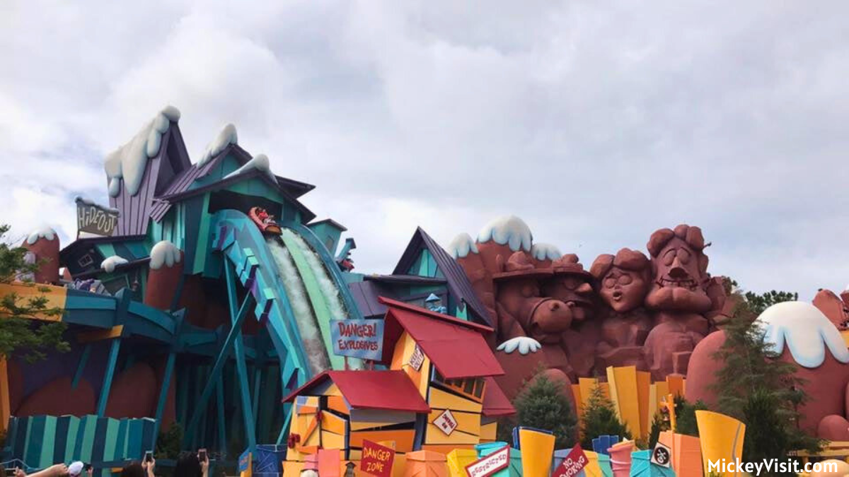 Universal Orlando Dudley Do-Right's Ripsaw Falls