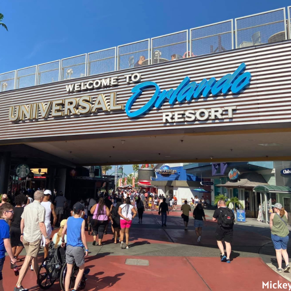 Universal Orlando Resort bridge