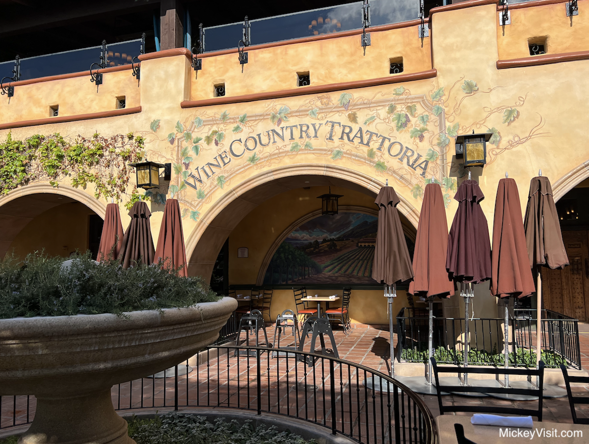 worst Disneyland restaurants Yelp Wine Country Trattoria
