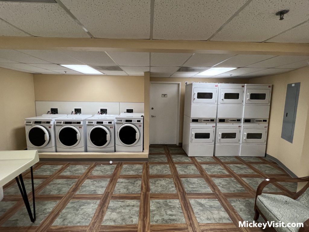 laundry room at the boardwalk