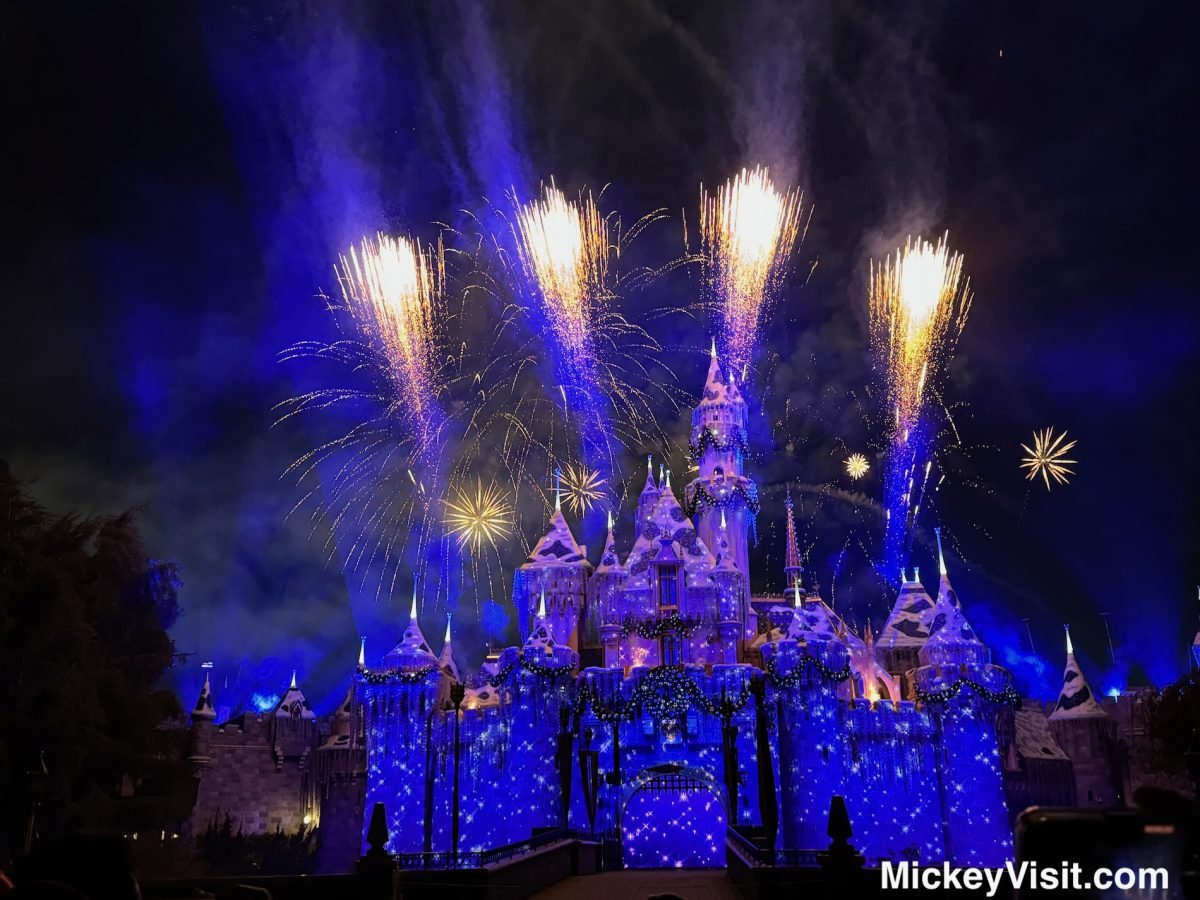 Disneyland New Years Fireworks