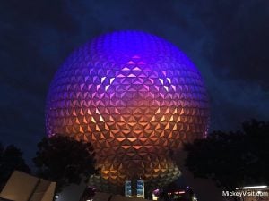spaceship earth at epcot