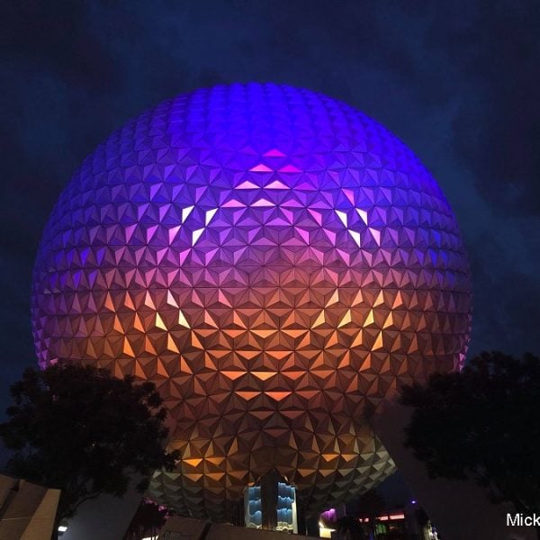 spaceship earth at epcot