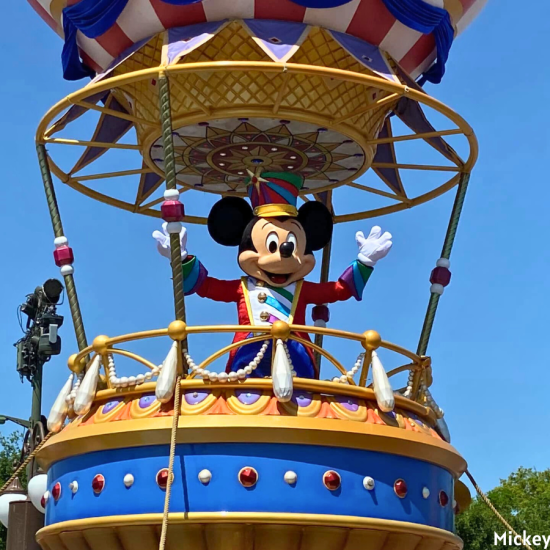Disney World Parade Mickey Mouse