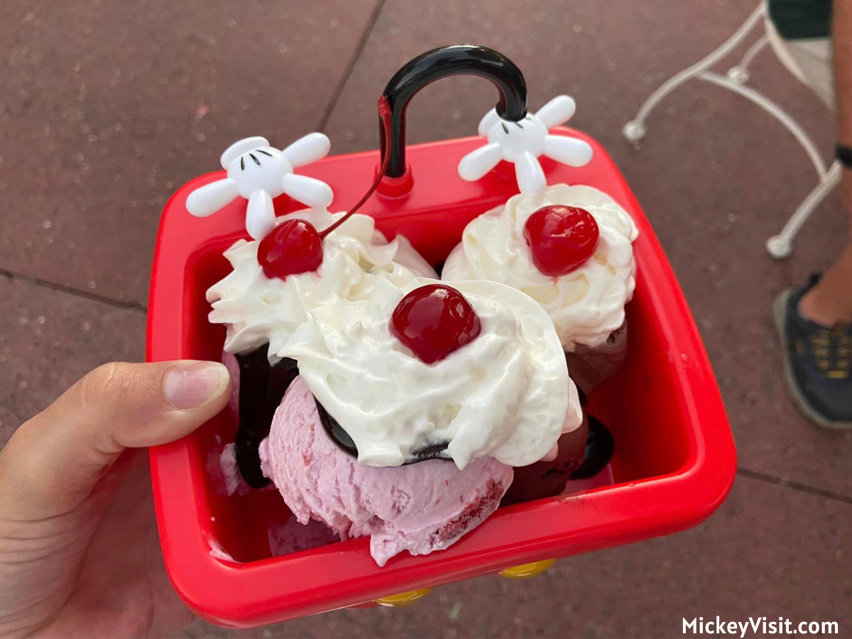 Disney mickey mouse icecream