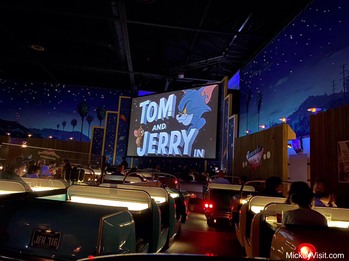 Sci Fi Dine In tom and jerry banner