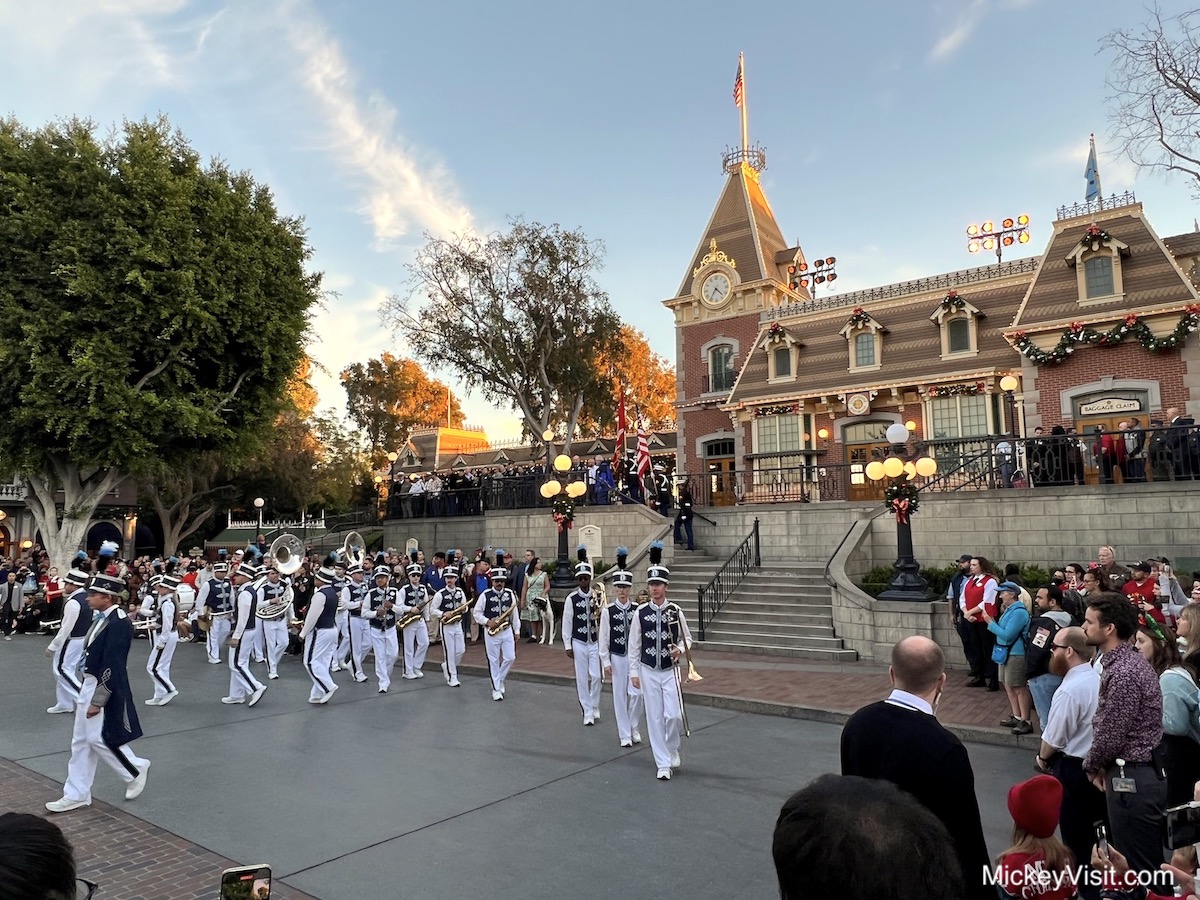 Flag Retreat Disneyland