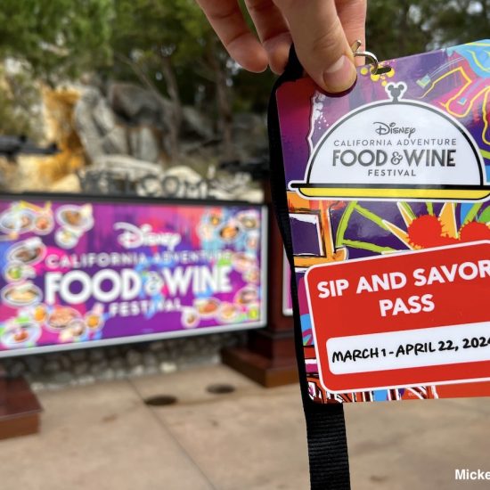 Sip and Savor Pass Disney California Adventure Festivals