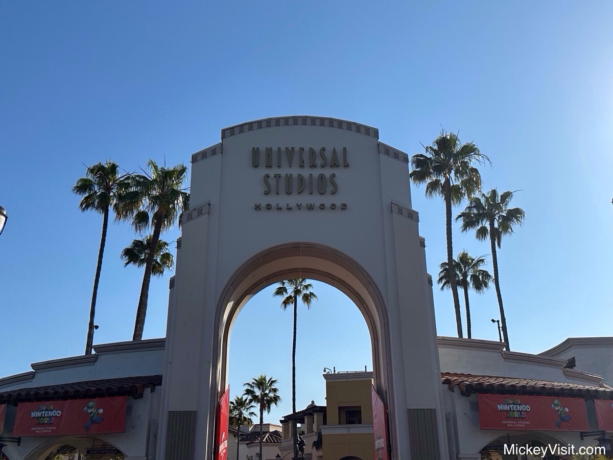 Universal Hollywood Parking Entrance