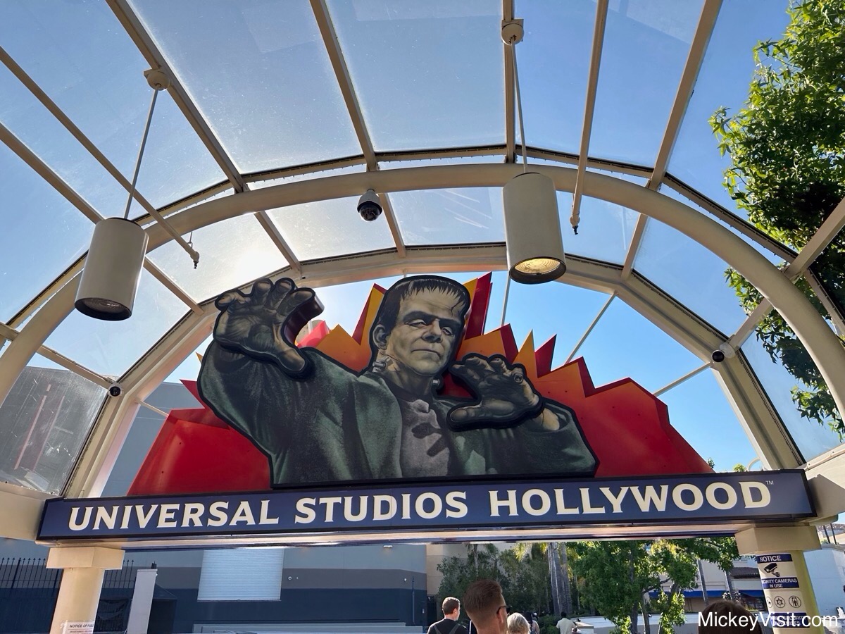 Universal Hollywood Parking Frankenstein