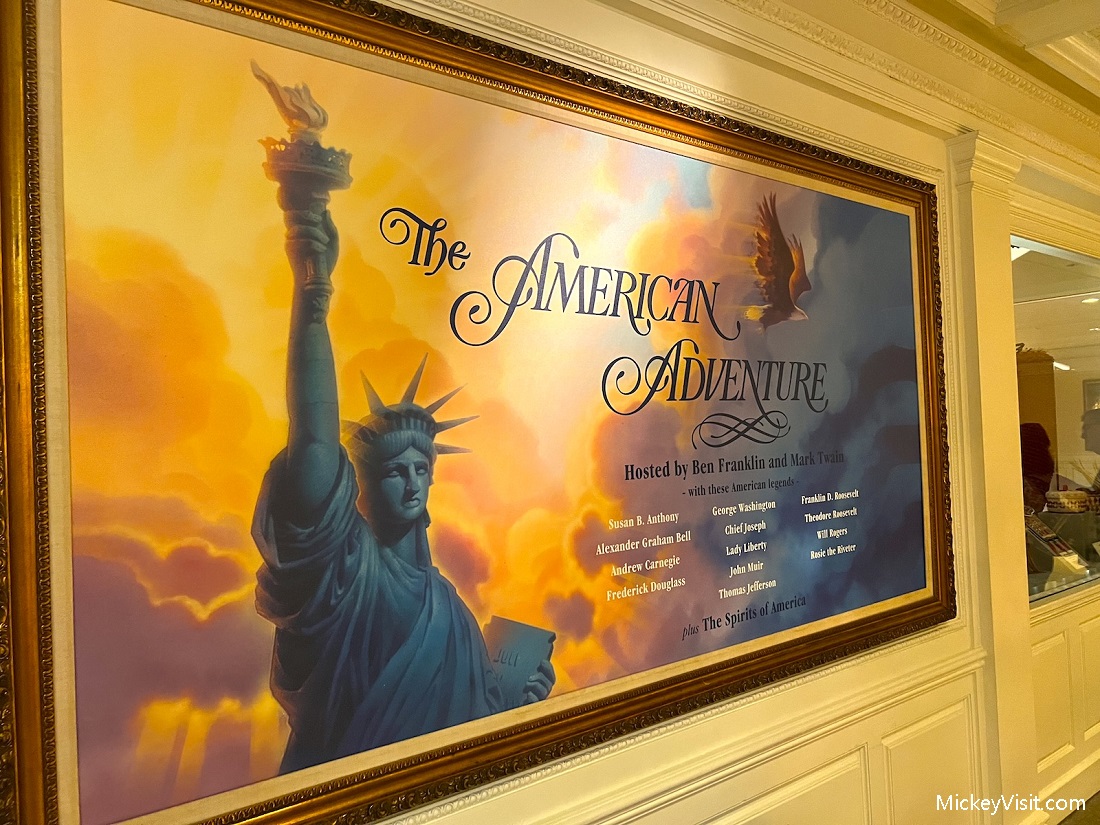 American Adventure sign