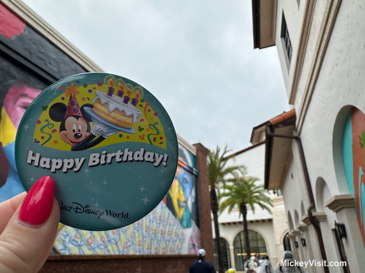 Disney World birthday pin
