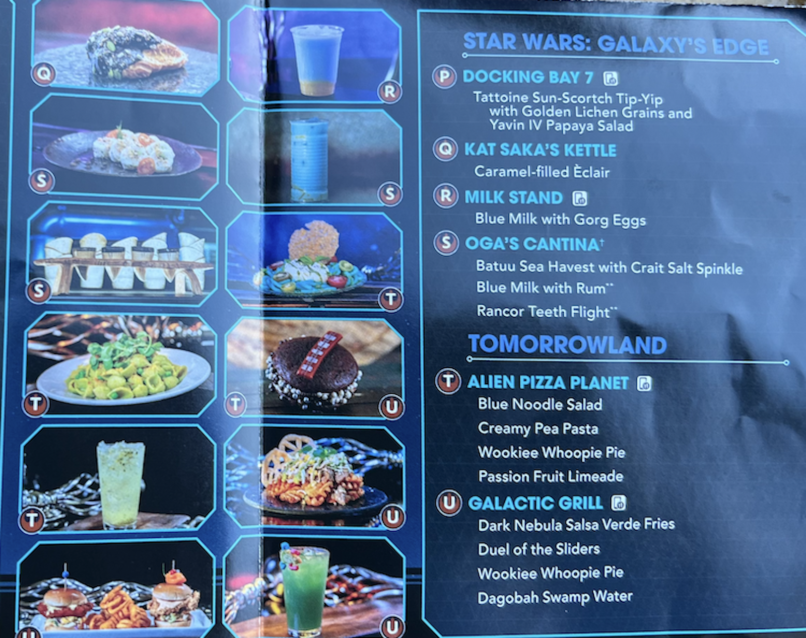 Star Wars Nite foods