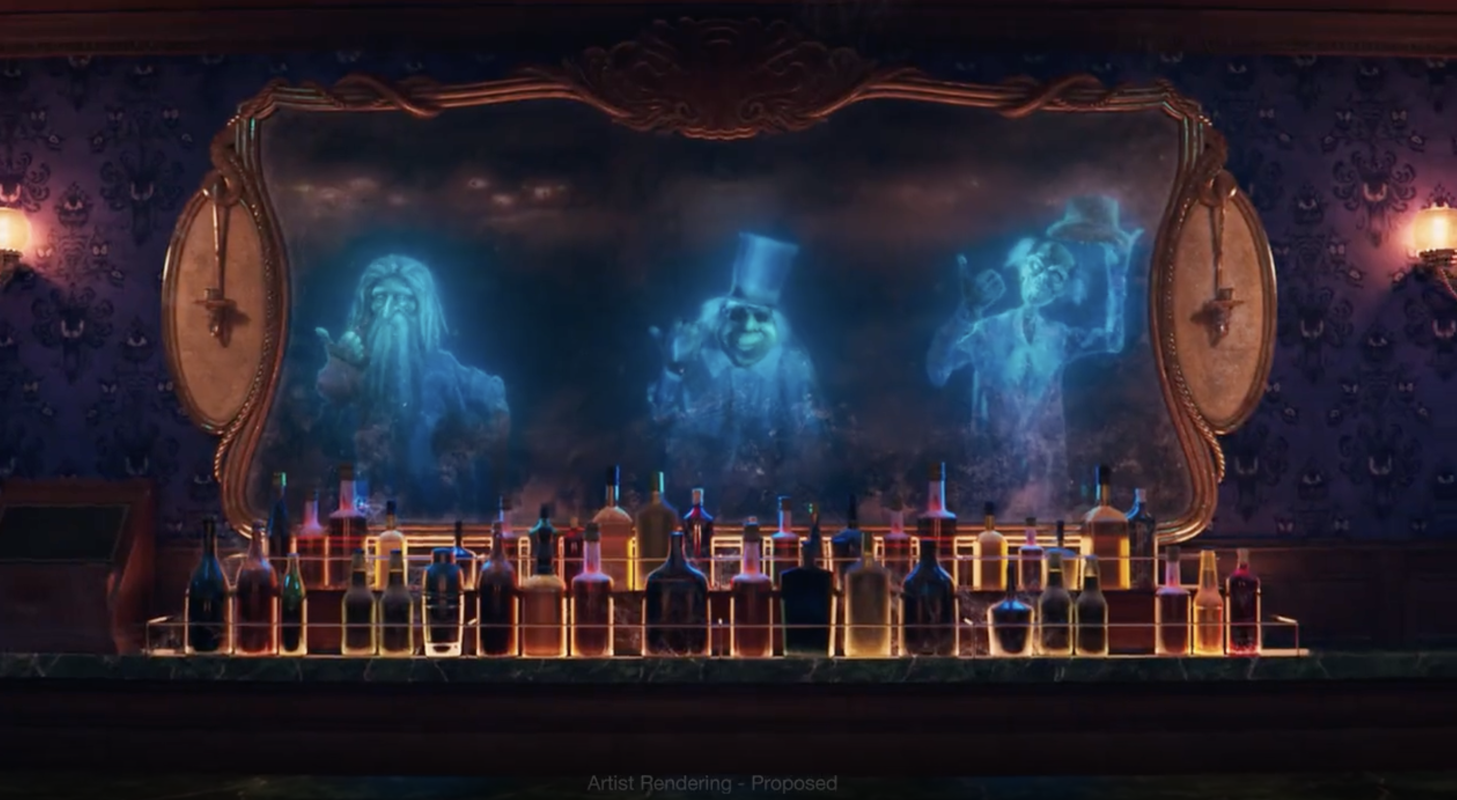 Haunted Mansion Disney Destiny concept art