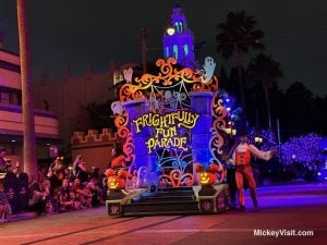 Frightfully Fun Parade at Oogie Boogie Bash