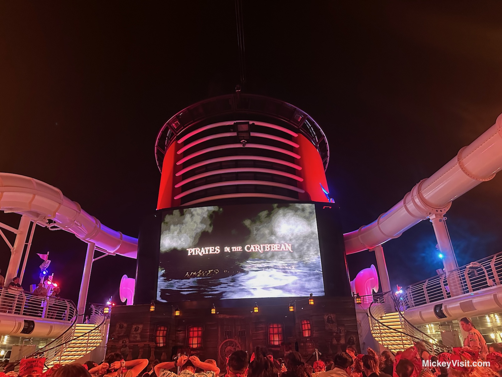 Disney Cruise Line pirates night