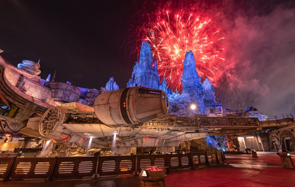 season of the force fireworks