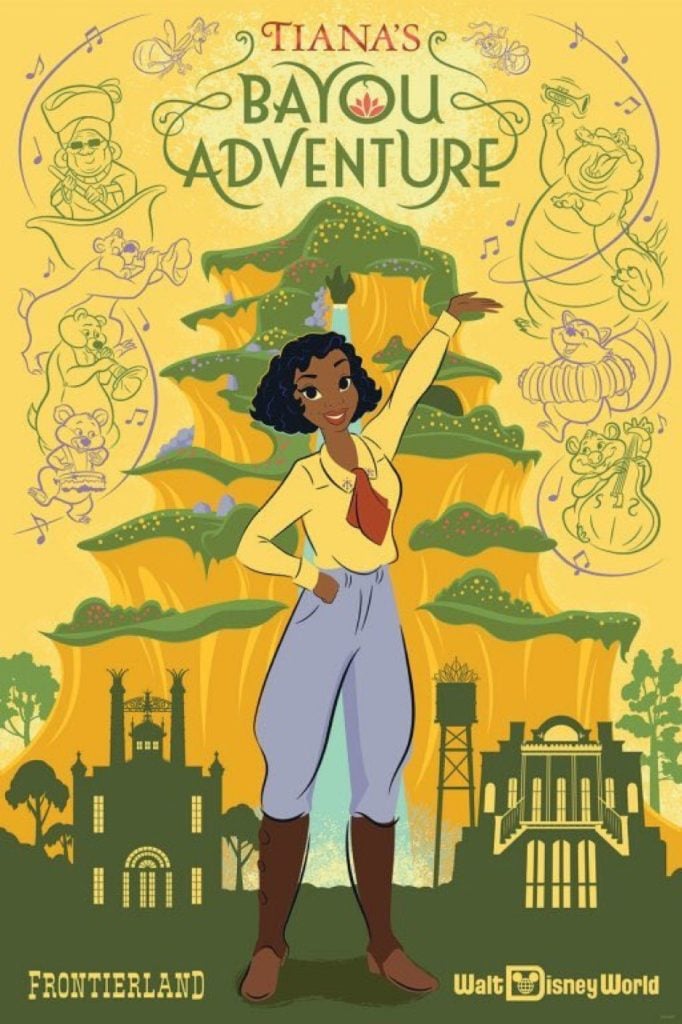 Tiana's Bayou Adventure - All Details on New Princess & Frog Ride