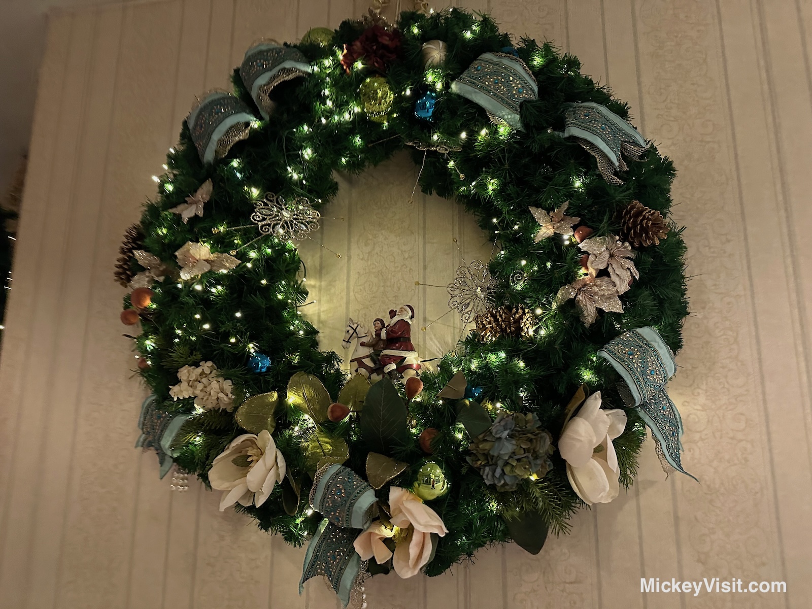 Wreath from Port Orleans hotel