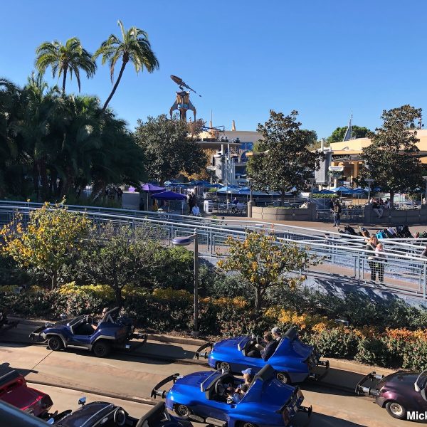 Autopia cars Disneyland