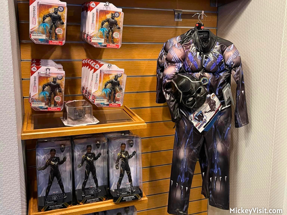 Disney Store Black Panther merchandise