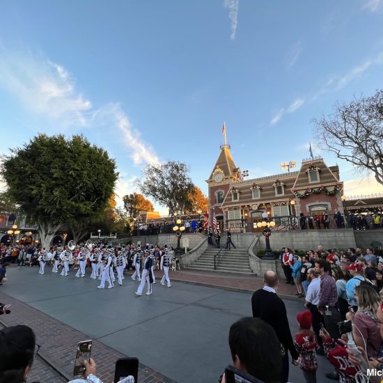 Disneyland Flag Retreat Ceremony tradition