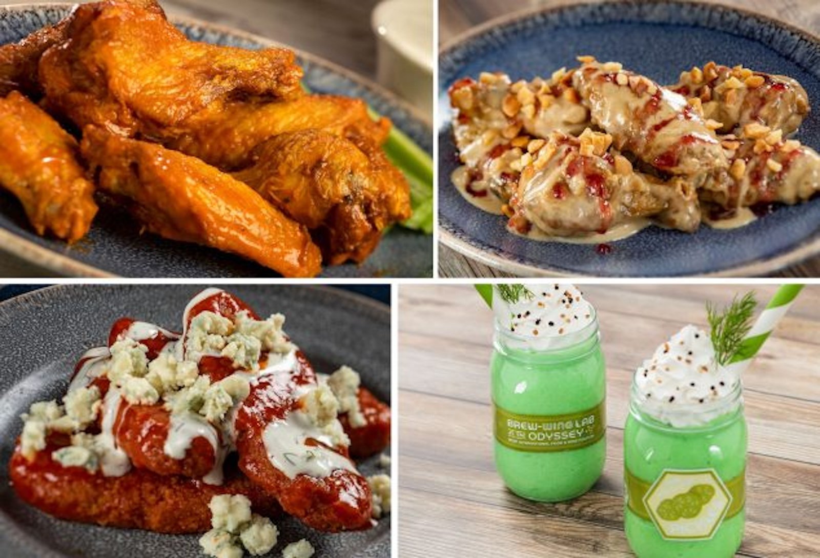 EPCOT Food & Wine Festival Brew-Wing Lab Menu