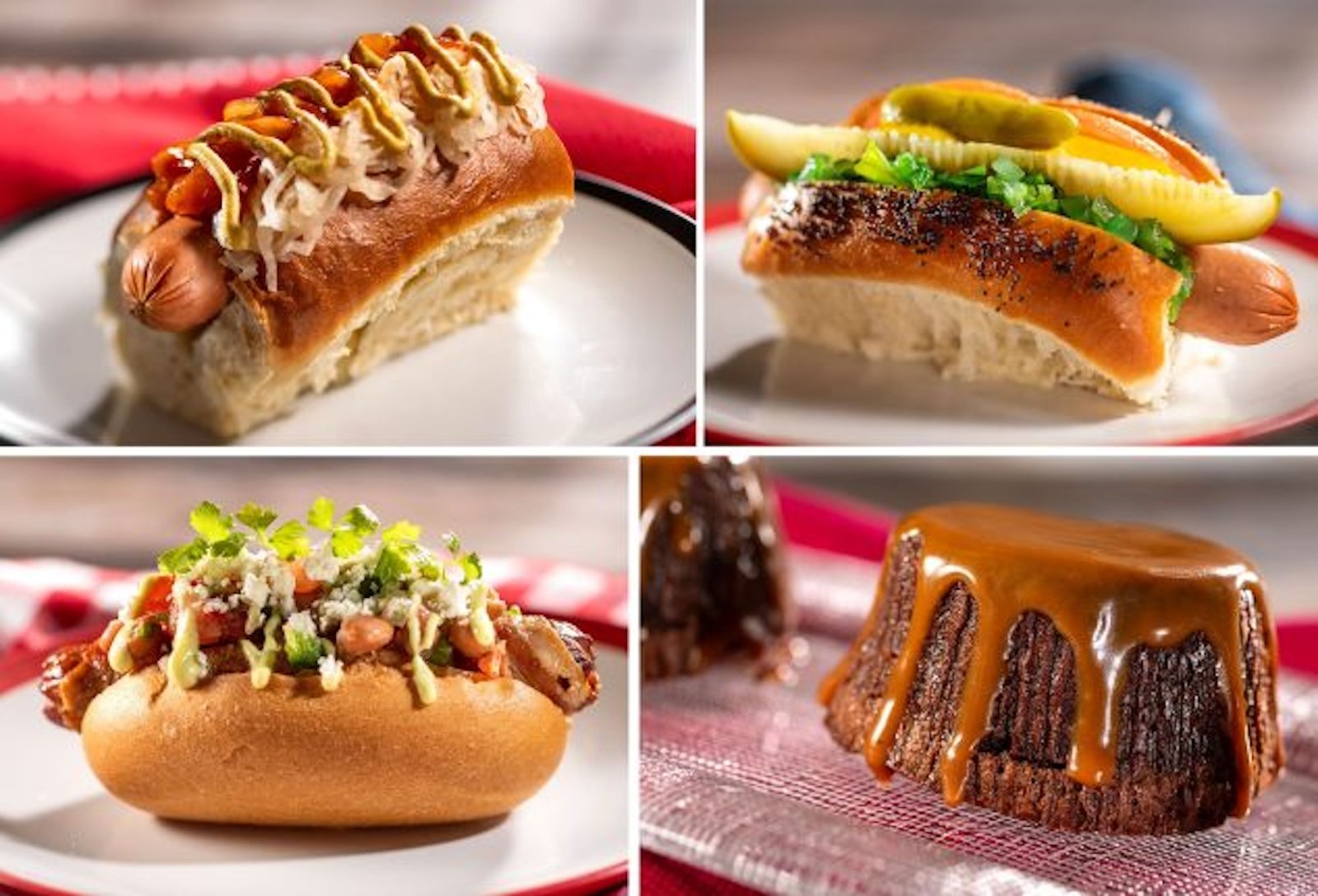 EPCOT Food & Wine Festival Flavors of America Menu