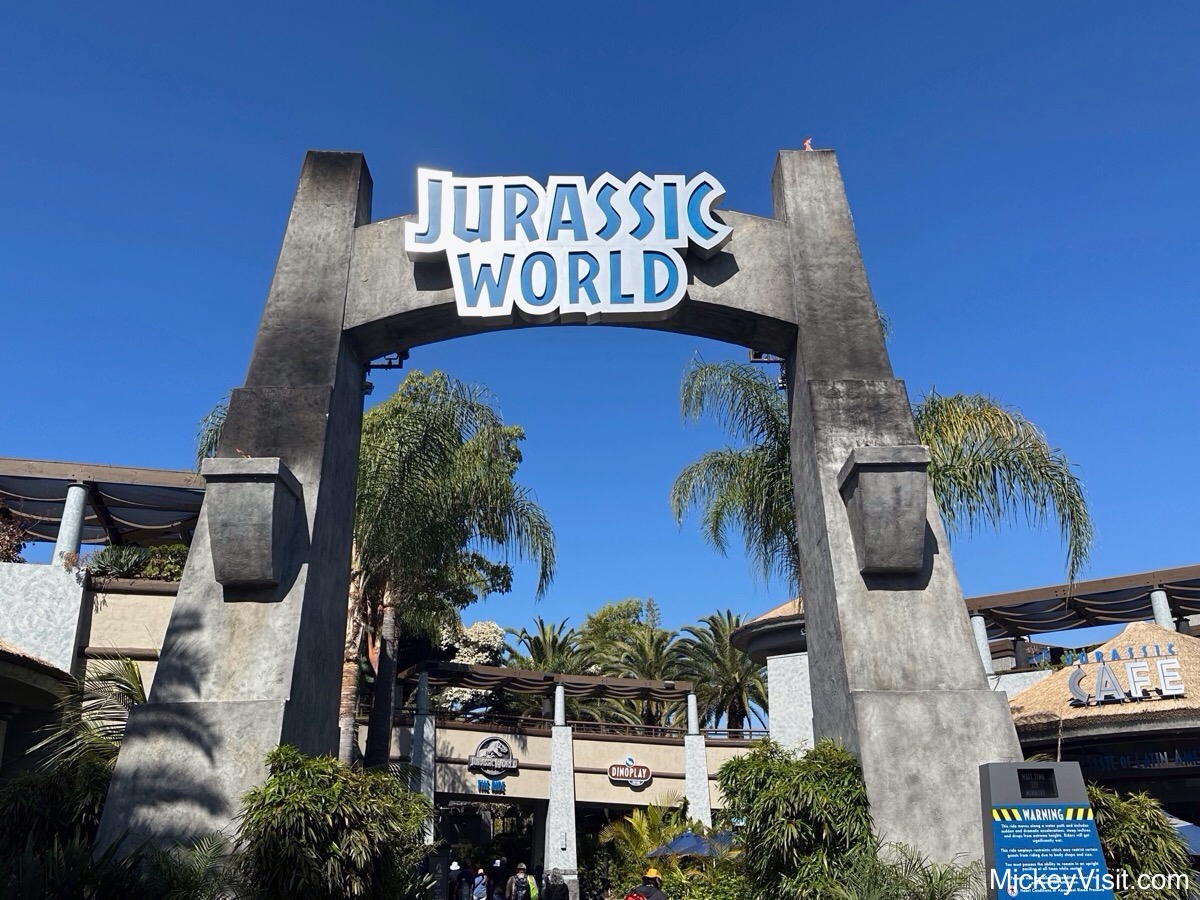 Jurassic World Sign