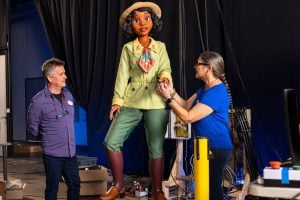 Tiana's Bayou Adventure animatronics